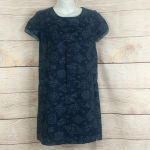 Master Max blue shift dress sz 38 /8